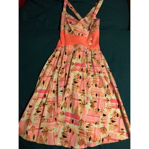 Pin Up Girl Clothing swing Dress